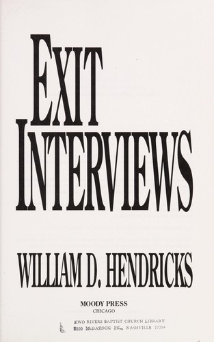 Exit interviews